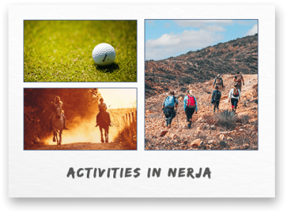 Postcard - Activities in Nerja